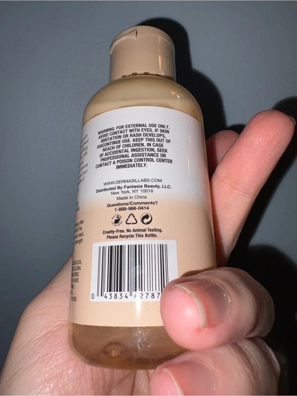 Dermasil Labs Oatmeal Milk Toner - oatmeal and snow mushroom